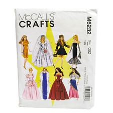 McCall's 6232 Sewing Pattern 11.5