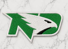 NORTH DAKOTA FIGHTING HAWKS LOGO NCAA EMBROIDERED IRON ON PATCH 3