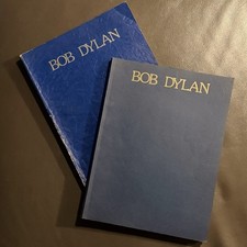 Set Bob Dylan Songbooks 1974 Warner Bros Sheet Music 1st Ed & Reprint VF0253 picture