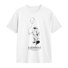 Radiohead 1999 Greek Theatre LA Tour T-Shirt Vintage 90s Alt Rock Concert Fan picture