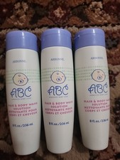 Lot Of 3 Arbonne ABC Baby Care Body Hair & Body Wash 8 oz 236 ml each. Brand New picture