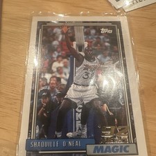 Topps 1992-93 Base Set #362 Shaquille O'Neal Orlando Magic Basketball picture
