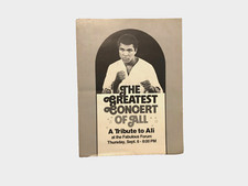 Muhammad Ali Tribute Greatest Concert Jerry H. Buss Lakers Vintage Program 1979 picture