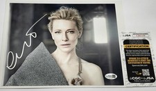 Cate Blanchett Signed 8x10 Photo Authentic Autograph JSA COA LOTR Thor TÁR picture