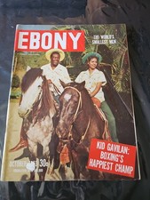 1953 October Ebony Magazine Kid Gavilan (MH80) picture