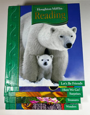 Houghton Mifflin Reading Grade 1 Bundle of all 5 titles 2005 Used Very Good picture