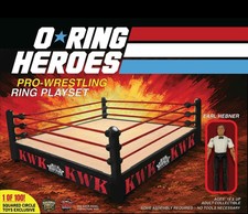 Pre- Order KWK O-Ring Heroes Ring Playset w/ Earl Hebner Exclusive 1 of 100 picture