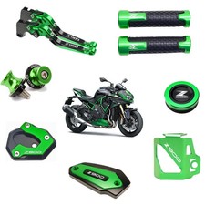 7Pc Accessory Kit Lever Grip Fluid Covers Stand Extender Fit for Kawasaki Z900 picture