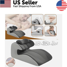 27°Angle Sweet Spot Couple Pillow Couple Pillow Hip Pad Wedge Pillow Memory Foam picture
