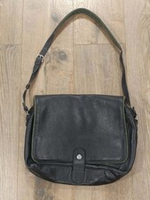 Rare Vintage BALLY PENTAX Luxury Black Leather Bag picture