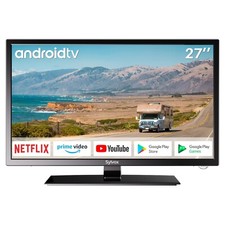 SYLVOX 12/24 Volt TV 27inch RV TV 1080P Built-in APP Store  DVD Player Smart TV picture