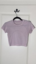 Lululemon Swiftly Tech Cropped Tee Women’s Size 4 picture