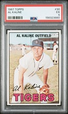 Al Kaline 1967 Topps PSA 5 #30 Detroit Tigers picture
