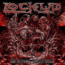Lock Up - Necropolis Transparent (Red Vinyl) New Sealed Vinyl picture