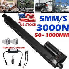 DC 12V Electric Linear Actuator Cylinder Lift 3000N 660lb Stroke 2