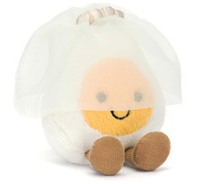 Authentic NWT Jellycat Amuseables Boiled Egg Bride picture