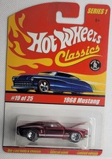 Hot Wheels 1968 Ford Mustang. Rare,VHTF '05 Classics Series 1. #19 of 25. picture