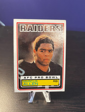 1983 Topps Marcus Allen #294 AFC Pro Bowl HOF Raiders Vintage NFL picture