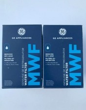 2 PACK GE Appliances MWF Genuine OEM Refrigerator Smart Water Filter picture