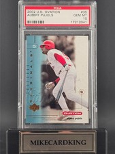 2002 Upper Deck Ovation  #35 Albert Pujols PSA 10 St. Louis Cardinals picture