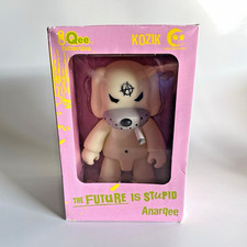 Toy2R Qee Kozik AnarQee Figure The Future Is Stupid Cream Color With Box picture
