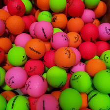 Callaway Supersoft Matte Color Mix AAAA Near Mint 50 Used Golf Balls 4A picture