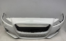 2016-2020 JAGUAR XF X260 FRONT BUMPER COVER PANEL W/ PDC SENSOR HOLE WHITE OEM picture
