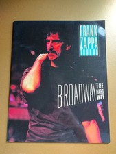 FRANK ZAPPA Broadway The Hard Way Tour 88 Tour Programme 1988 Program Book picture