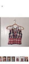 Anthropologie Pilcro Reversible Halter Top NWT picture