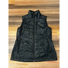 L.L.Bean Women's Black Quilted Puffer Vest, Size S picture