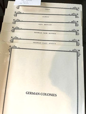 Germany Colonies States on 30 SCOTT pages. picture