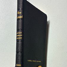 Vintage 1946 RSV New Testament First Edition Thomas Nelson Leather Red Edges picture