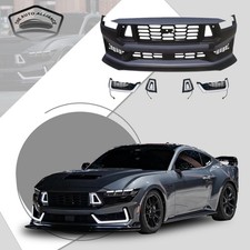 For 24-25 Ford Mustang Dark Horse Front Bumper Kit W/Led Daytime Running Lights picture