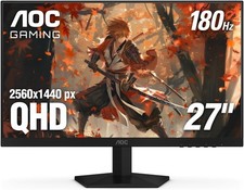 AOC 27 Inch Gaming Monitor 2K QHD 180Hz VA 1ms HDR, Q27G4XN picture