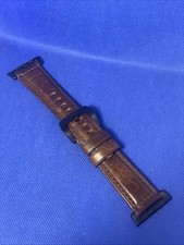 Nomad Traditional Brown Leather Band for Apple Watch 44 45 46 49mm (Brown/Black) picture