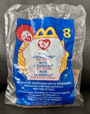 1998 Ty Beanie Babies McDonald’s Happy Meal #8 Nuts The Squirrel  picture