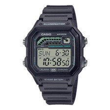 Casio Men's Digital Watch with Gray Band  - WS-1600H-8AVCF picture