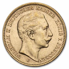 Germany Gold 20 Marks (Random) Avg Circ picture