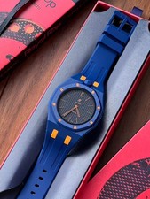 Swatch x Audemars Piguet Royal Pop Blue Orange Bioceramic Watch picture