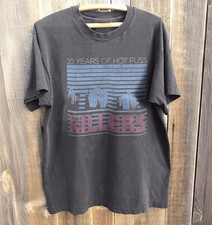 The killers, retro music Charcoal Cotton T-shirt picture