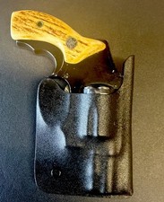 J-Frame JEANS POCKET Holster. For Smith-Wesson 5-shot .38 w/ 1- 7/8” Barrel ONLY picture