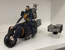 Figma DEATH STRANDING Sam Porter Bridges DX Ed. BONUS Kotobukiya Reverse Trike picture