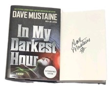 AUTOGRAPHED In My Darkest Hour A Memoir by Dave Mustaine SIGNED Book Hardcover picture