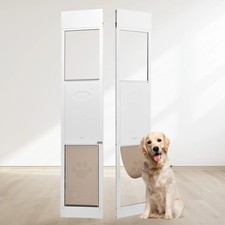 VEVOR Dog Door for Sliding Glass Door XL 75 7/8