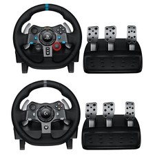 Logitech G920 Xbox & G29 PS Driving Force Racing Replacement Wheel & Pedals picture