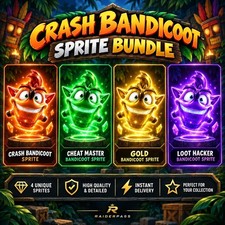 All Crash Bandicoot Sprites | You Keep It (Full Bundle) picture