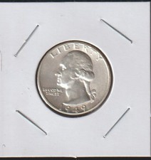 1949 D Washington Quarter, 90% Silver picture