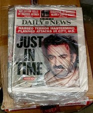   Khalid mohammed capture  Rare Ny Daily News Newspaper 3/3/03 excellent cond. picture