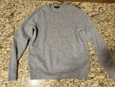 Quince Gray Cashmere Crewneck Sweater M - worn once excellent picture