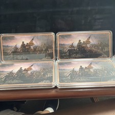 10 oz Copper George Washington Crossing the Delaware Colorized Copper Bar picture